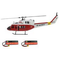 FLISHRC FL500 UH-1N 500クラス RCヘリコプター 2.4G 6CH FLISHRC L7 GPS4方式測位 リアルコックピット RTF版