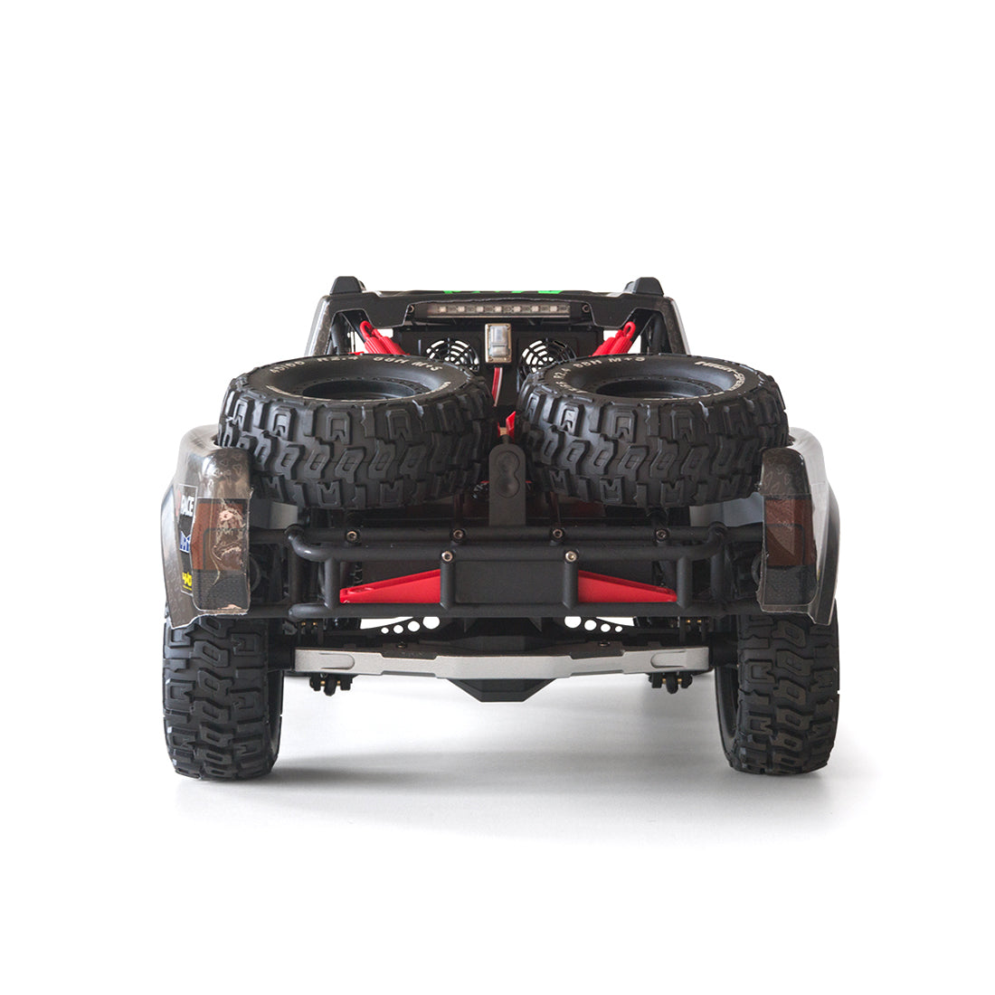 1/10スケール 2.4GHz 4WDブラシレスRCトラック 全地形 高速オフロードカー ジャイロ安定 金属ドライブトレイン LEDライト RTR