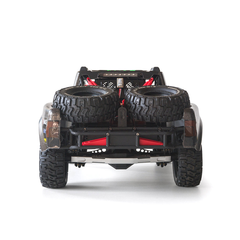 1/10スケール 2.4GHz 4WDブラシレスRCトラック 全地形 高速オフロードカー ジャイロ安定 金属ドライブトレイン LEDライト RTR