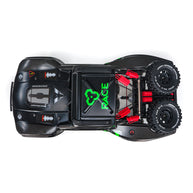 1/10スケール 2.4GHz 4WDブラシレスRCトラック 全地形 高速オフロードカー ジャイロ安定 金属ドライブトレイン LEDライト RTR