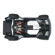 1/10スケール 2.4GHz 4WDブラシレスRCトラック 全地形 高速オフロードカー ジャイロ安定 金属ドライブトレイン LEDライト RTR