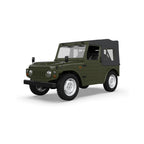 1/10 4WD RCクローラートラック｜2.4GHz無線 比例制御 2速変速 調整式油圧ダンパー LED装備 オフロードラジコン 緑