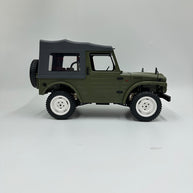 1/10 4WD RCクローラートラック｜2.4GHz無線 比例制御 2速変速 調整式油圧ダンパー LED装備 オフロードラジコン 緑|RTRHOBBYJP