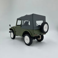 1/10 4WD RCクローラートラック｜2.4GHz無線 比例制御 2速変速 調整式油圧ダンパー LED装備 オフロードラジコン 緑|RTRHOBBYJP