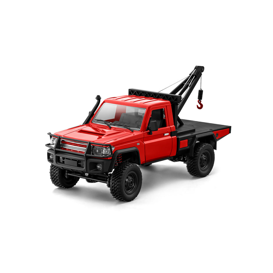 1/12スケール 2.4Gフルプロポーショナル 4WD RCクローラーカー 機能クレーン 昇降フック 2段変速 RTR