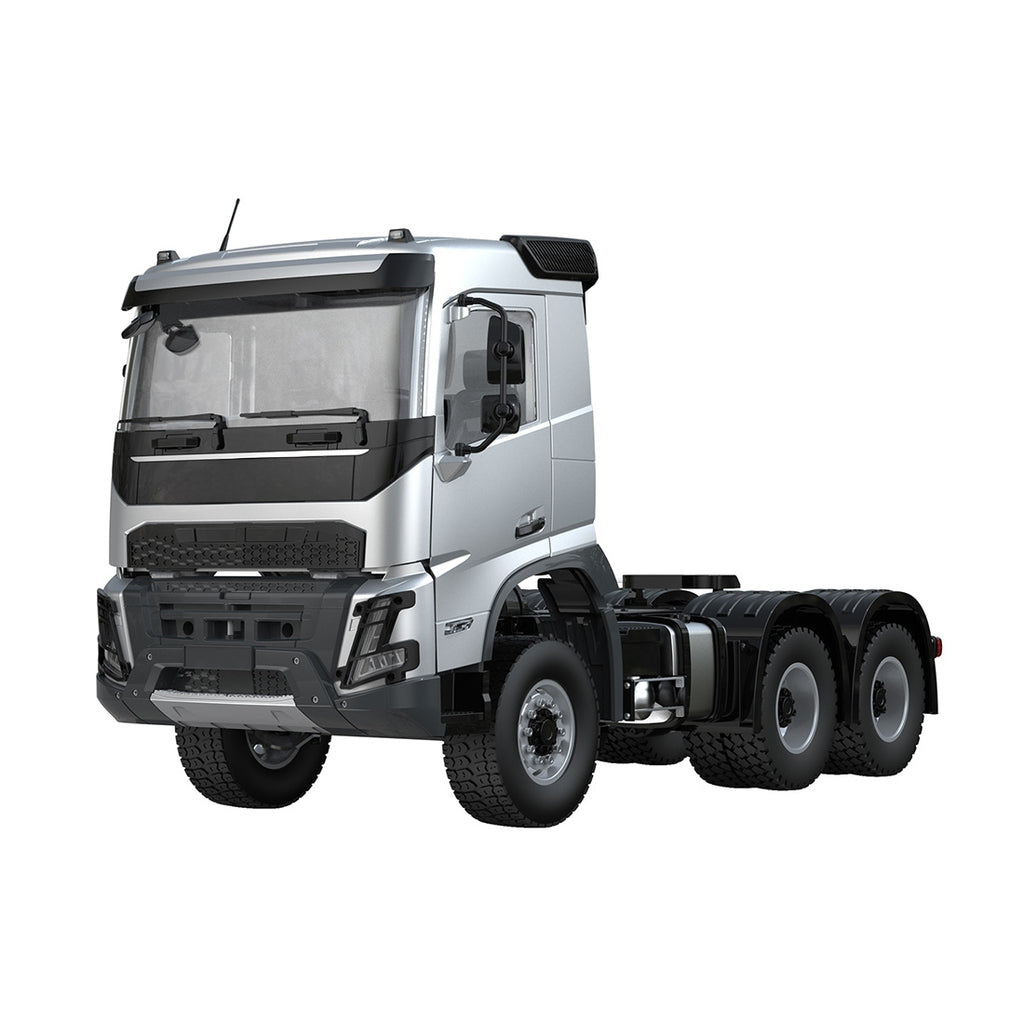 1/14 6x4 RCヘビーデューティカーゴトラクター RTR 2段階ギア トレーラー牽引対応