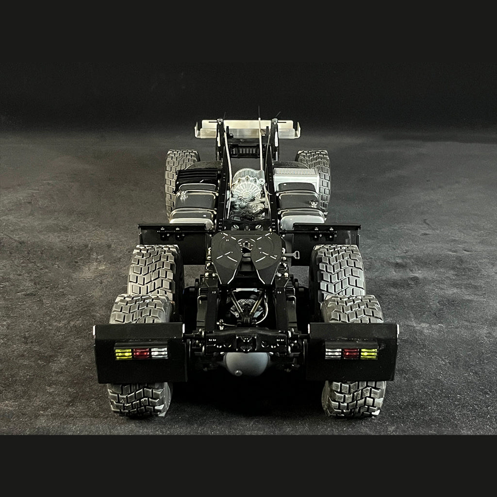 1/14 6x6 RCオフロードトラック 2.4GHz デュアルアクチュエーター 機械式トランスミッション RTR