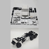 1/14 6x6 RCオフロードトラック 2.4GHz デュアルアクチュエーター 機械式トランスミッション RTR