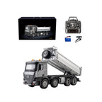 1/14スケール12CH RCダンプトラック 合金荷台 4WD グレー