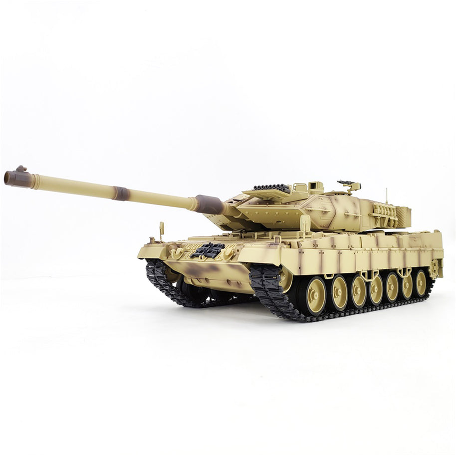 1/16 2.4G ドイツレオパルト2A7主力戦車 ライト&サウンド付き ベーシックバージョン スモーキング機能 BB弾発射