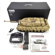1/16 2.4G ドイツレオパルト2A7主力戦車 ライト&サウンド付き ベーシックバージョン スモーキング機能 BB弾発射