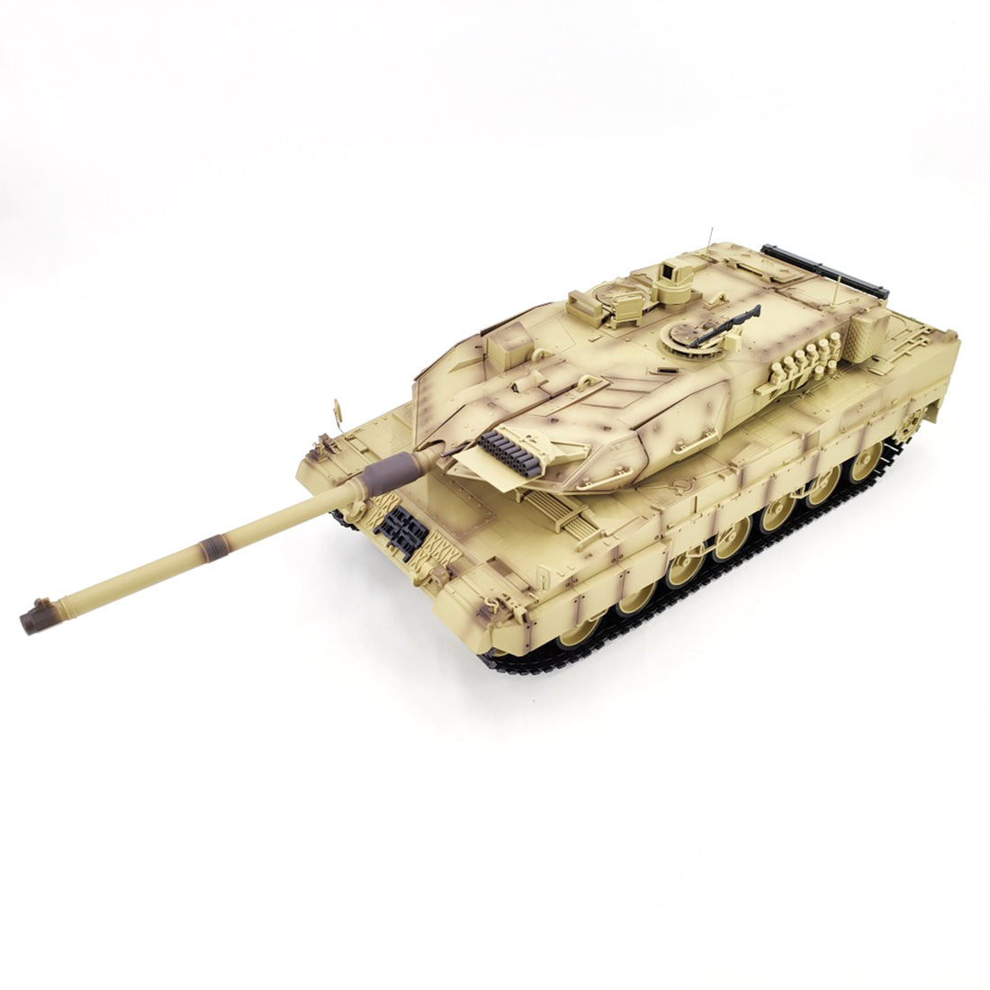 1/16 2.4G ドイツレオパルト2A7主力戦車 ライト&サウンド付き ベーシックバージョン スモーキング機能 BB弾発射