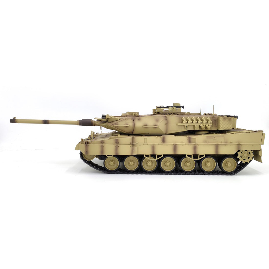 1/16 2.4G ドイツレオパルト2A7主力戦車 ライト&サウンド付き ベーシックバージョン スモーキング機能 BB弾発射