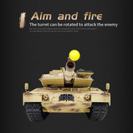 1/16 2.4G ドイツレオパルト2A7主力戦車 ライト&サウンド付き ベーシックバージョン スモーキング機能 BB弾発射