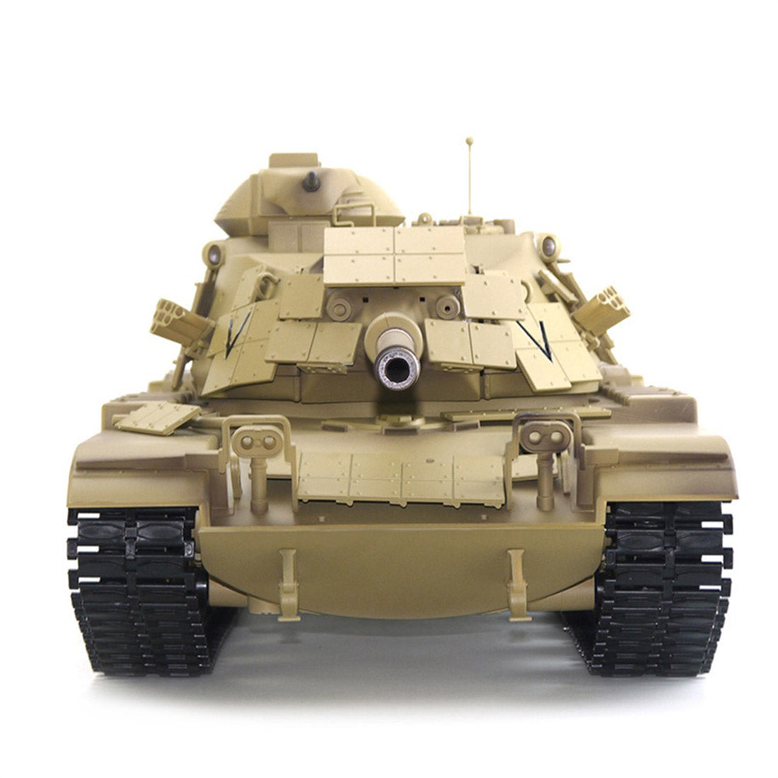 1/16 2.4G RCアメリカンM60A1主力戦車 ライト&サウンド付き ベーシックバージョン 赤外線 スモーキング機能
