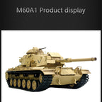 1/16 2.4G RCアメリカンM60A1主力戦車 ライト&サウンド付き ベーシックバージョン 赤外線 スモーキング機能