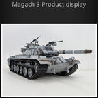 1/16 2.4G シミュレーション イスラエル M60W ERA マガッハ3戦車 軍用RCトイ