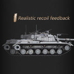 1/16 2.4G シミュレーション イスラエル M60W ERA マガッハ3戦車 軍用RCトイ