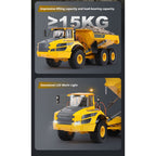 1/16 A40G フルメタル 6WD アーティキュレーテッドダンプトラック 電動シリンダー RTR プロ用ラジコン建設機械モデル