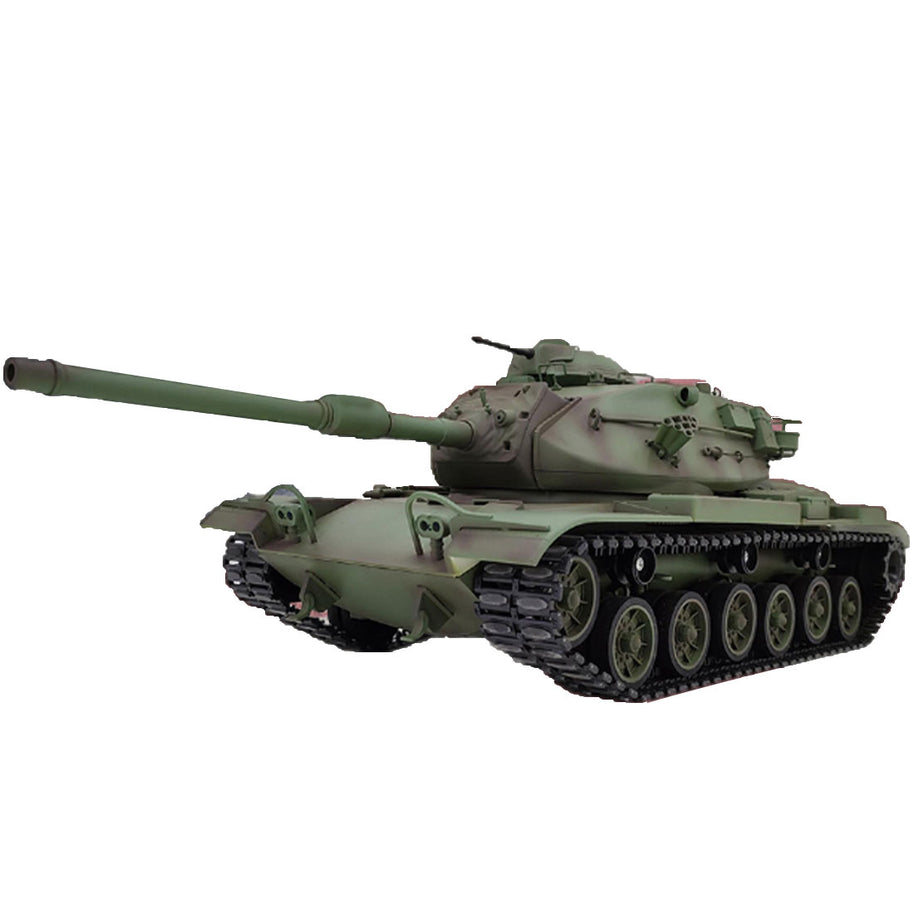 1/16 米軍M60A3 RC戦車 2.4G 基本版 軍緑 スモーク・音響・BB発射