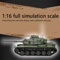 1/16 米軍M60A3 RC戦車 2.4G 基本版 軍緑 スモーク・音響・BB発射