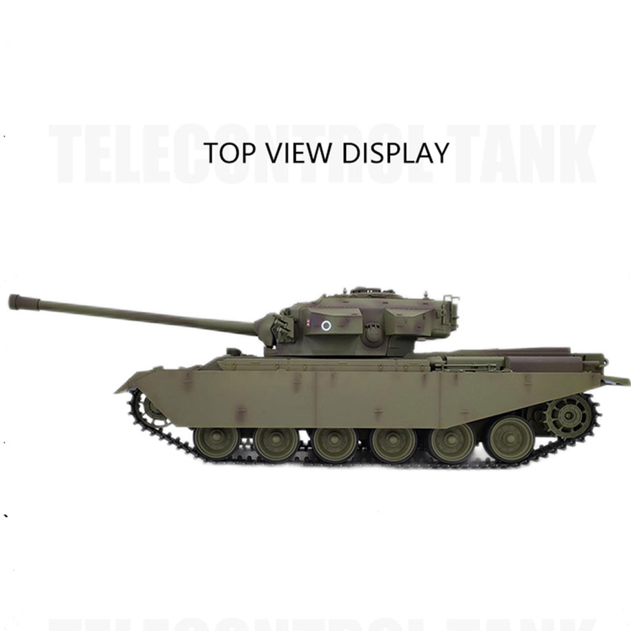 1/16 英国センチュリオンMK5 RC戦車 2.4G 基本版 軍緑 スモーク・音響・BB発射