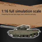 1/16 英国センチュリオンMK5 RC戦車 2.4G 基本版 軍緑 スモーク・音響・BB発射