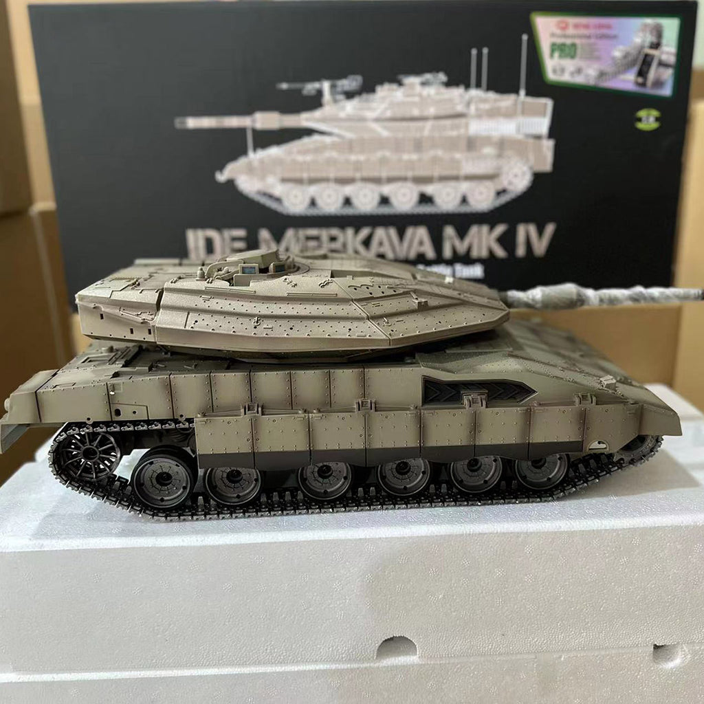 1/16 イスラエル メルカバIV RC戦車 2.4G 基本版 7.1システム 赤外線戦闘・BB発射