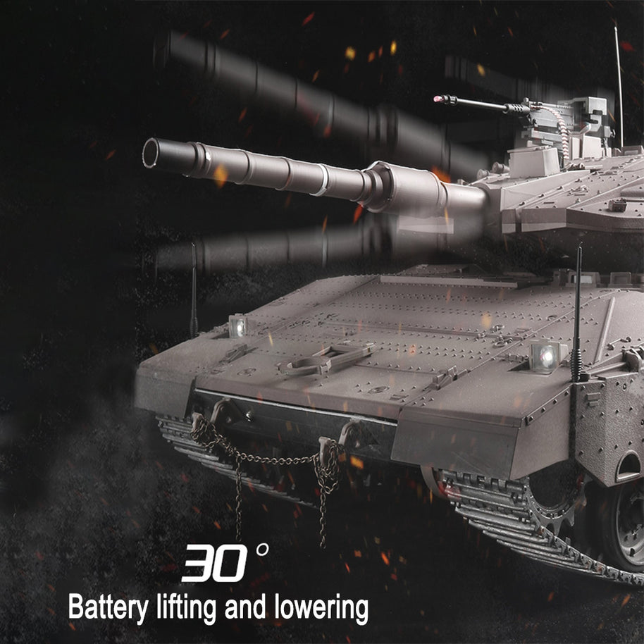 1/16 イスラエル メルカバIV RC戦車 2.4G 基本版 7.1システム 赤外線戦闘・BB発射