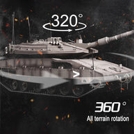 1/16 イスラエル メルカバIV RC戦車 2.4G 基本版 7.1システム 赤外線戦闘・BB発射