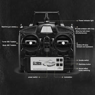 1/16 イスラエル メルカバIV RC戦車 2.4G 7.1最新システム 赤外線戦闘 BB発射 スモーク効果