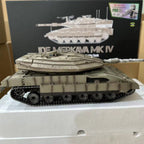 1/16 イスラエル メルカバIV RC戦車 2.4G 7.1最新システム 赤外線戦闘 BB発射 スモーク効果