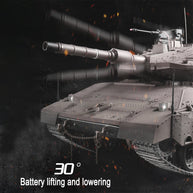 1/16 イスラエル メルカバIV RC戦車 2.4G 7.1最新システム 赤外線戦闘 BB発射 スモーク効果