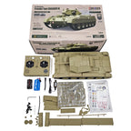 1/16スケール2.4G英国クルセイダーRC戦車 全プロポーショナル 2段階速度 反動シミュレーション