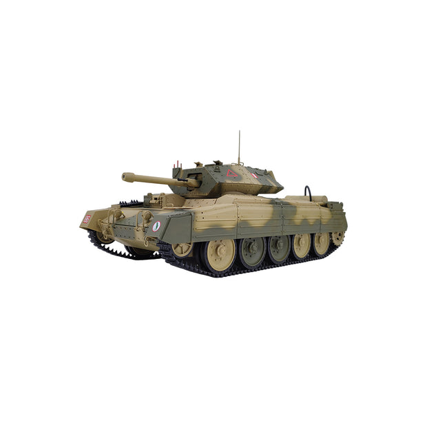 1/16スケール2.4G英国クルセイダーRC戦車 全プロポーショナル 2段階速度 反動シミュレーション