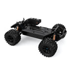 1/16スケール 4WD RC大型タイヤトラック 2.4GHzプロポーショナル制御 全地形防水 金属ダンパー RTRセット レッド｜技適シール