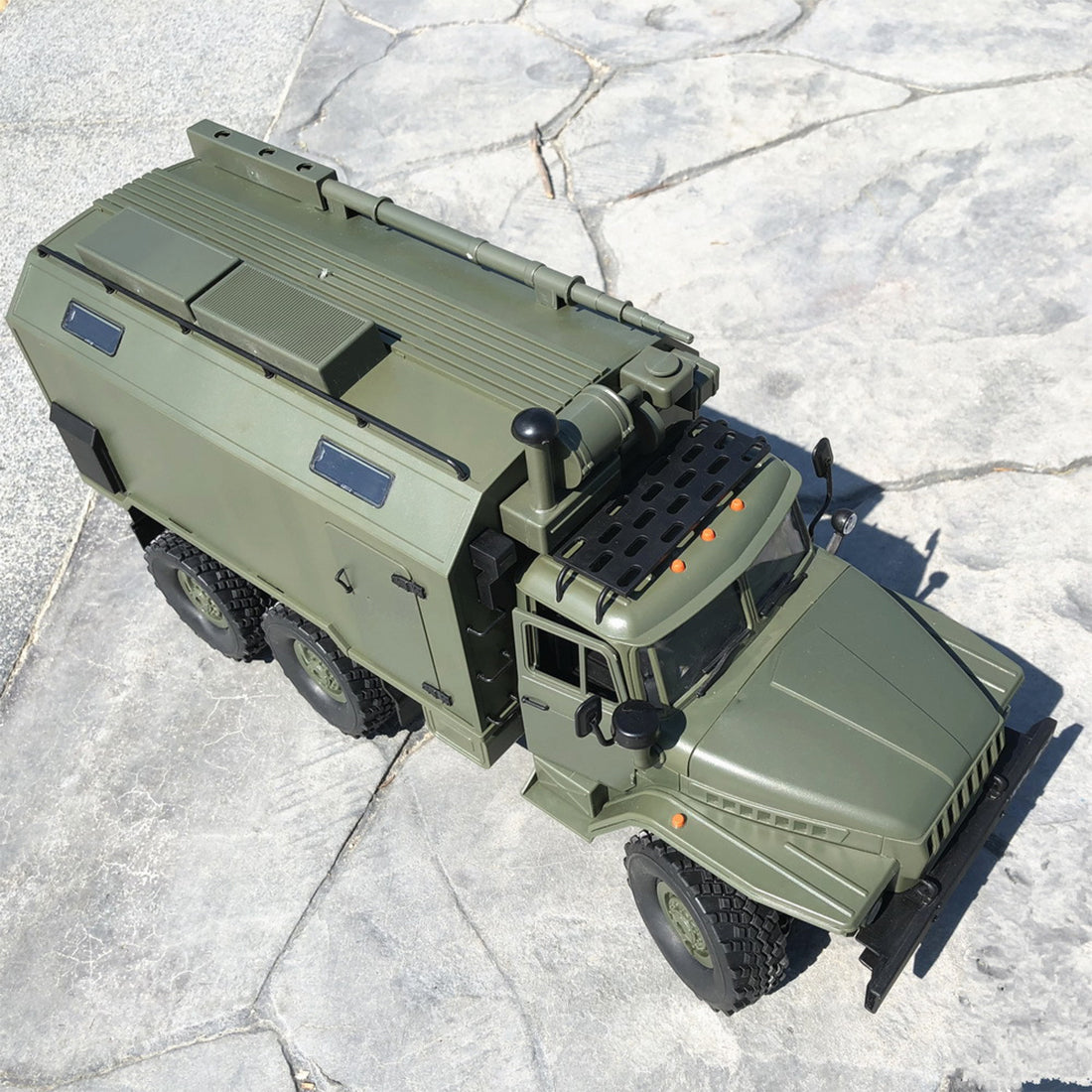 1/16 全プロポーショナルB-36軍用トラック 2個バッテリー 15KM/H LEDヘッドライト