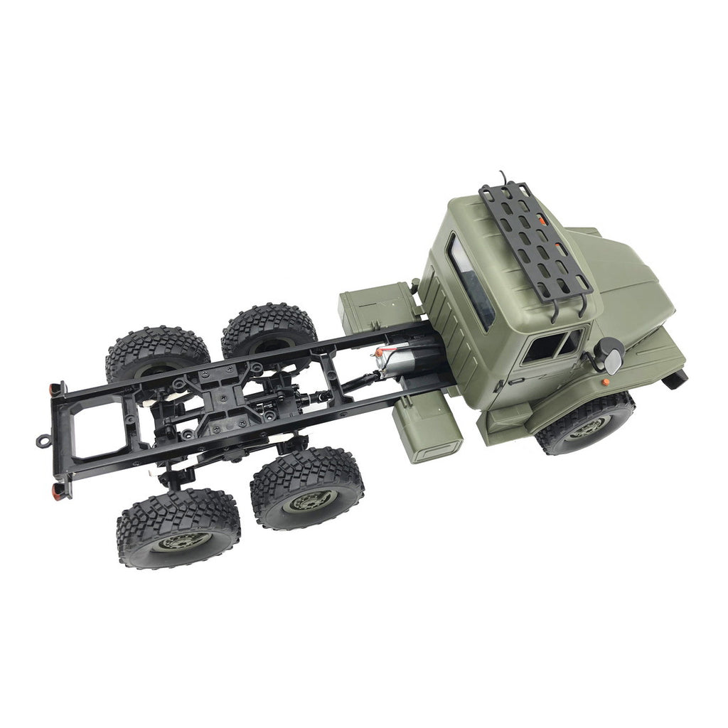 1/16 全プロポーショナルB-36軍用トラック 2個バッテリー 15KM/H LEDヘッドライト