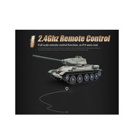 1/16 ソ連T-34/85 RC中戦車 2.4G全プロポーショナル 金属パーツ強化 スモーク音響 赤外線バトル BB発射 RTRアップグレード版 | RTRHOBBYJP