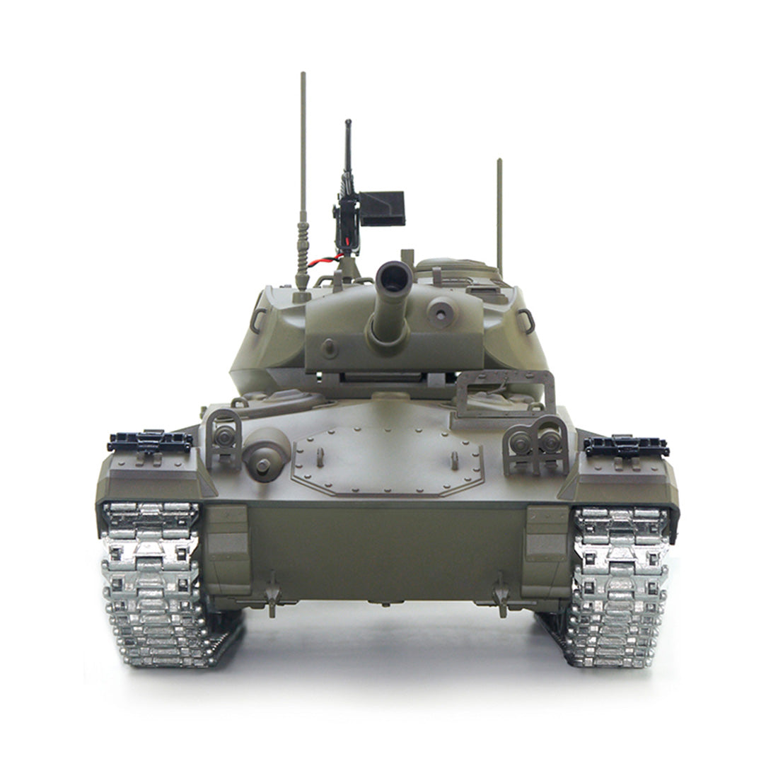 1/16 米軍M24軽戦車 RC 2.4G 金属強化版 スモーク・音響・反動再現 フルプロポーショナル操作