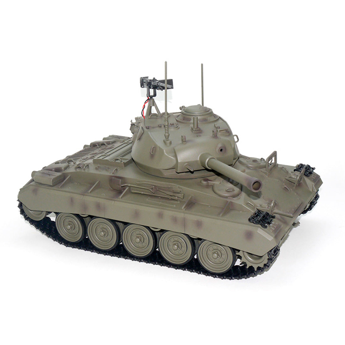 1/16 米軍M24軽戦車 RC 2.4G 標準版 スモーク・音響・反動再現 フルプロポーショナル操作
