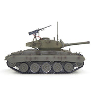 1/16 米軍M24軽戦車 RC 2.4G 標準版 スモーク・音響・反動再現 フルプロポーショナル操作