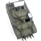 1/16 米軍M5A1スチュアート軽戦車 RC 2.4G 影仕上げ 排気スモーク 2段階速度 バッテリー2本付き