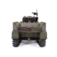 1/16 米軍M5A1スチュアート軽戦車 RC 2.4G 影仕上げ 排気スモーク 2段階速度 バッテリー2本付き