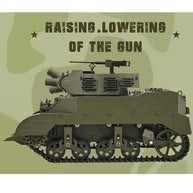 1/16 米軍M8自走榴弾砲 RC戦車 2.4G 伸縮砲身 スモーク効果 2段階速度 RTR迷彩イエロー