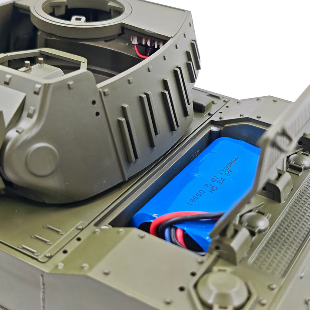 1/16 米軍M8自走榴弾砲 RC戦車 2.4G 伸縮砲身 スモーク効果 2段階速度 RTR