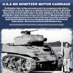 1/16 米軍M8自走榴弾砲 RC戦車 2.4G 伸縮砲身 スモーク効果 2段階速度 RTR