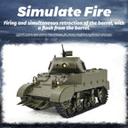 1/16 米軍M8自走榴弾砲 RC戦車 2.4G 伸縮砲身 スモーク効果 2段階速度 RTR