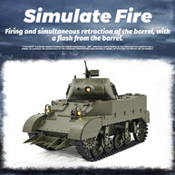 1/16 米軍M8自走榴弾砲 RC戦車 2.4G 伸縮砲身 スモーク効果 2段階速度 RTR