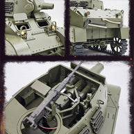 1/16 米軍M8自走榴弾砲 RC戦車 2.4G 伸縮砲身 スモーク効果 2段階速度 RTR